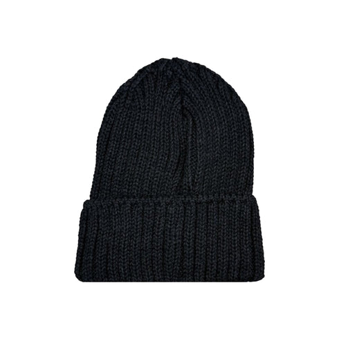 COLMAR Berretto Cappello Uomo con risvolto e logo Antracite - Francavilla Moda